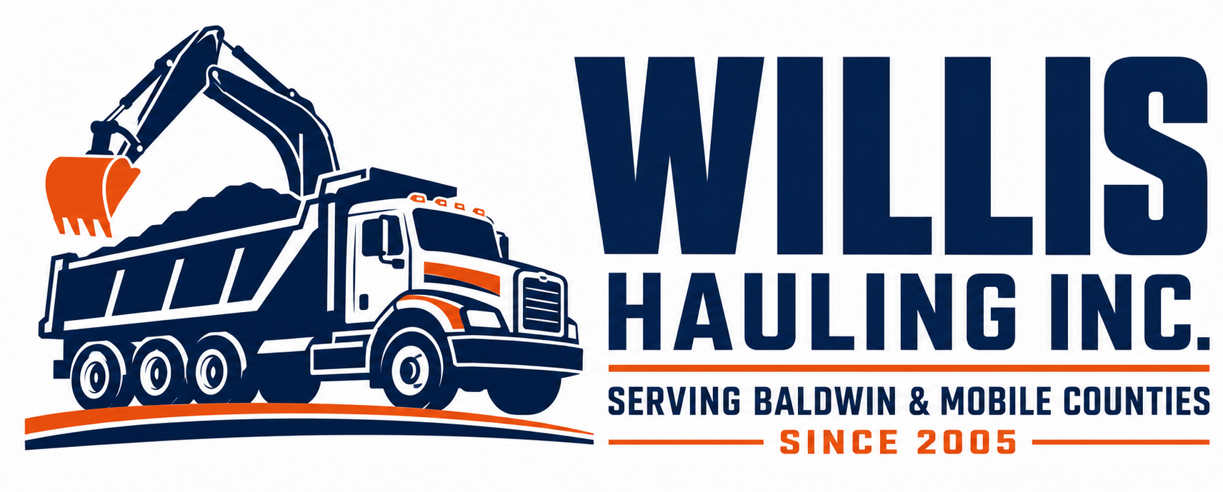 Willis Hauling Inc &mdash; Debris Removal & Excavating Serving Baldwin & Mobile Counties Since 2005